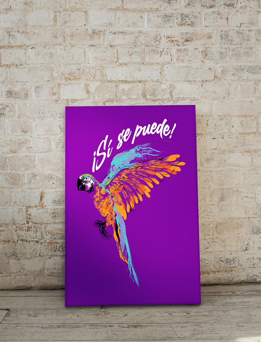 Printable Art for Home Decor - "Sí Se Puede"