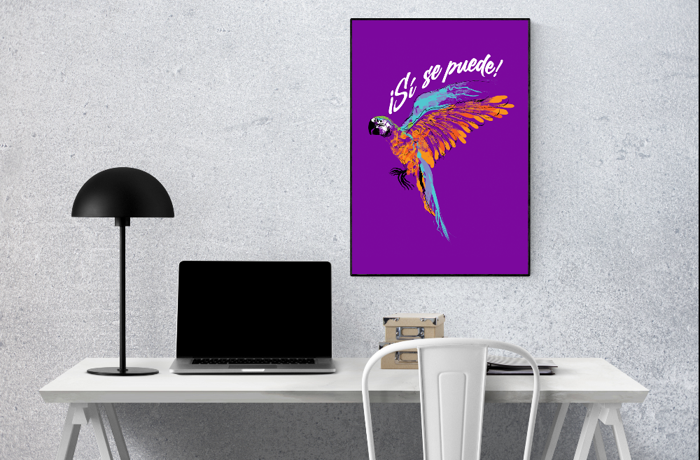 Printable Art for Home Decor - "Sí Se Puede"