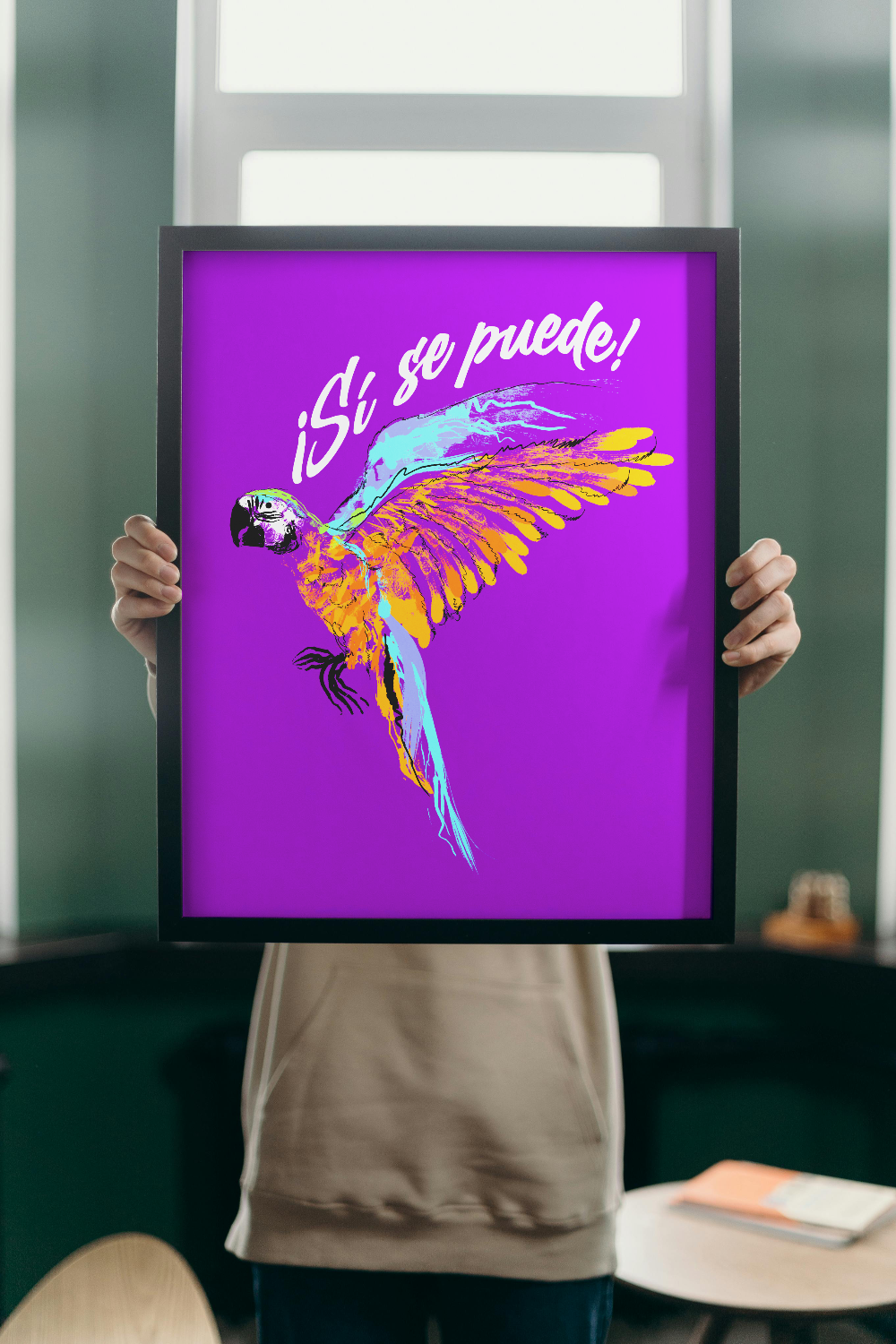 Printable Art for Home Decor - "Sí Se Puede"